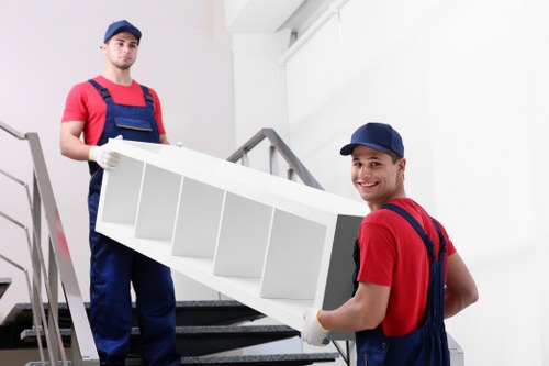 Seasonal items packed for student storage in Queensbury