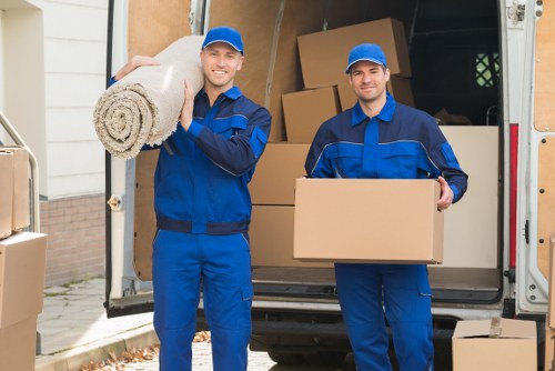 Man and van service assisting with local move in Queensbury