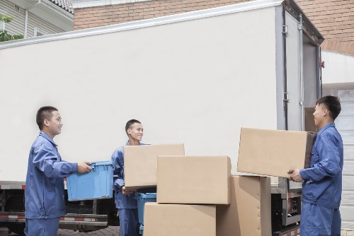 Professional movers handling household removals in Queensbury