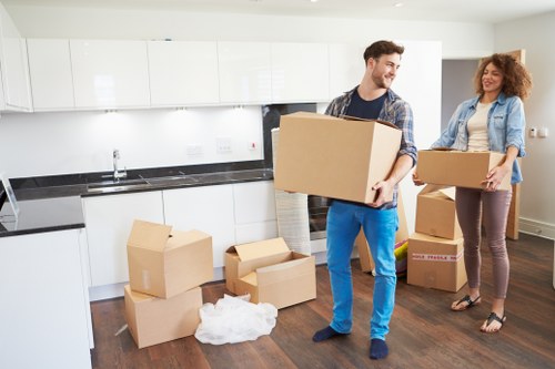Protective storage containers for furniture and fragile items