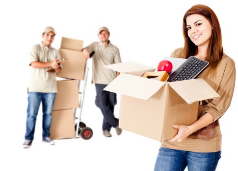 Office relocation packing services in Queensbury with organized boxes